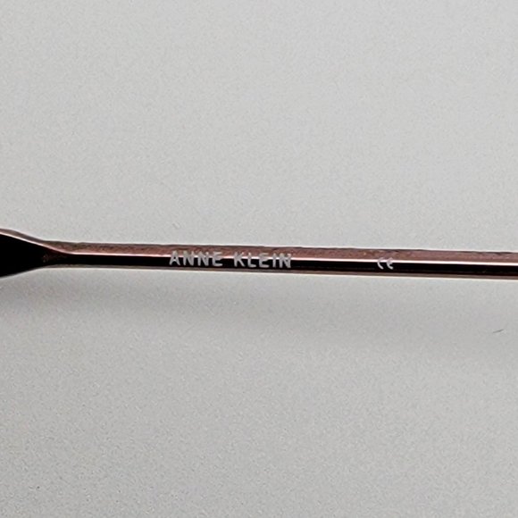 *SOLD*Anne Klein AK5073 780 Rose Gold Cat Eye Eyeglasses Frame w/ Case 50-16-135 - Picture 10 of 16